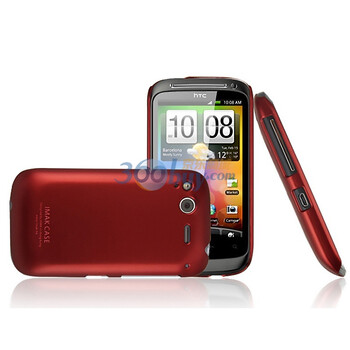 艾美克（IMAK）超薄彩壳 适用于HTC G12/Desire S S510（红色）