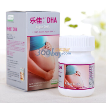 乐佳善优藻油DHA软胶囊(孕妇型)10粒装