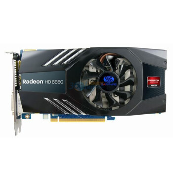 蓝宝石（SAPPHIRE）HD6850 1G 白金版 GDDR5 775/4000 1024M/256位 DDR5 PCI-E 显卡