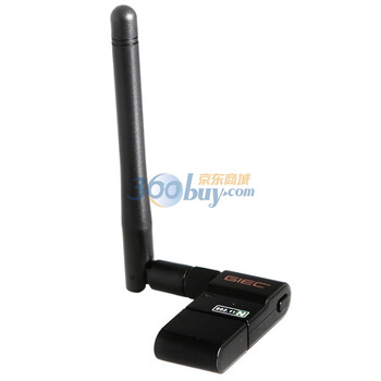 杰科（GIEC） 无线网卡 精美包装 wifi 典雅黑