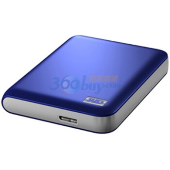 西部数据（WD）My Passport Essential SE系列2.5英寸USB3.0移动硬盘1TB （蓝色）(WDBACX0010BBL)