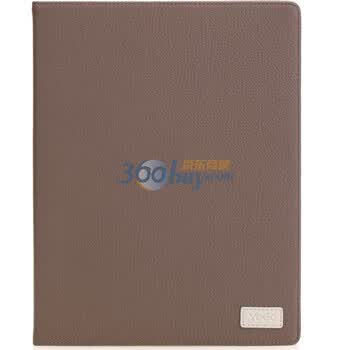 悠果（YOGO）Omnibook ipad2 三角度可调节支架式真皮保护套 卡其