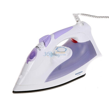 飞科（FLYCO）FI-9302 蒸汽式电熨斗 淡雅紫 1400W 水箱容量256ml