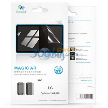 邦克仕（Benks）Magic AR原色抗反射套装系列保护贴膜 (适用于LG Optimus 2X（Star）贴膜)