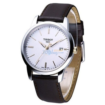 天梭Tissot T-Classic经典系列石英男表 T033.410.26.011.00