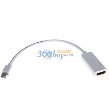 包尔星克(PowerSync)MINI Displayport(Male) 转 HDMI(F) Short cable,L=15CM MIDP-HD