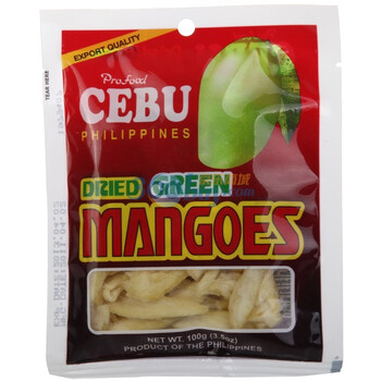 Cebu宿务绿芒果干100g