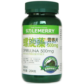 美国乐力螺旋藻营养片0.68g*300片