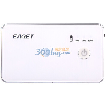 忆捷(EAGET )捷能P3000 移动电源 (白色)