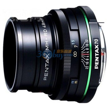 宾得（PENTAX） DA 70mm F2.4 Limited 镜头（黑色）
