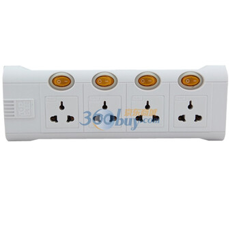 突破基准系列产品 TZ-C4K4B 四联独控插座