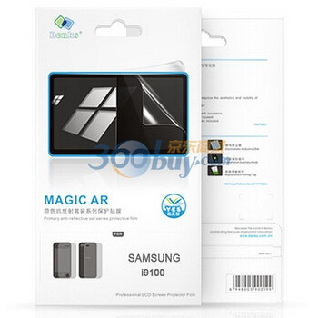 邦克仕（Benks）Magic AR原色抗反射套装系列保护贴膜 (适用于三星SAMSUNG i9100贴膜)