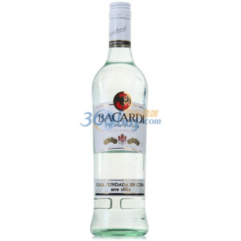 还敢再低点？BACARDI 百加得 超级朗姆酒 750ml