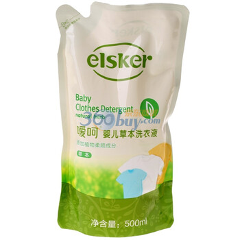 嗳呵婴儿草本洗衣液 500ml