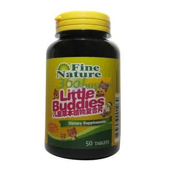 FineNature好自然儿童草本植物复合片1484mg*50片
