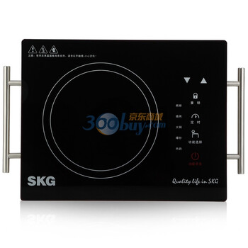 SKG SD-1815电炉 红外电陶炉 无辐射不挑锅电陶炉 （送烤盘三件套）