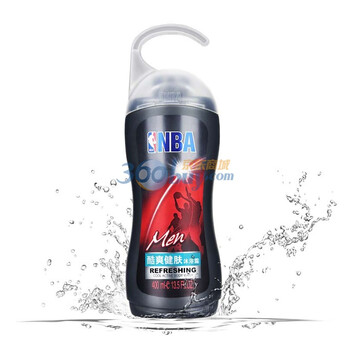 NBA男士酷爽健肤沐浴露400ml