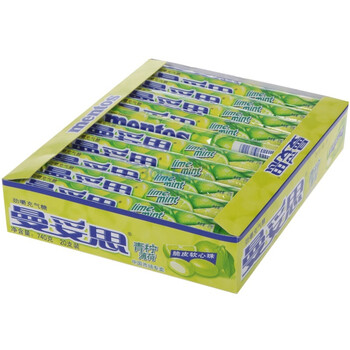 曼妥思青柠薄荷条糖37g*20