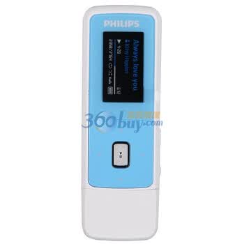 Philips 飞利浦  SA3MXX02A/93 多媒体播放器 (2G 晴空蓝)
