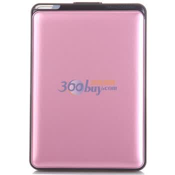 巴法络（BUFFALO）2.5寸移动硬盘HD-PNT500U3P-A1（USB3.0）500G（樱花粉）