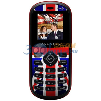 ALCATEL 阿尔卡特 OT-209 手机（英伦红）