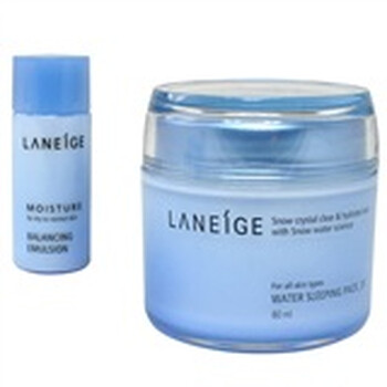 LANEIGE兰芝夜间修护锁水面膜80ml限量版套装（赠精美化妆包）