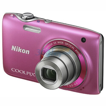 尼康（Nikon） COOLPIX S3100 便携数码相机 粉色（1400万像素 2.7寸屏 5倍光变 26mm广角）