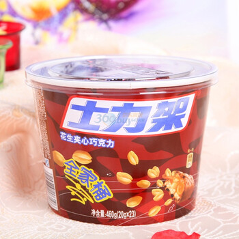 士力架花生夹心巧克力家庭装460g