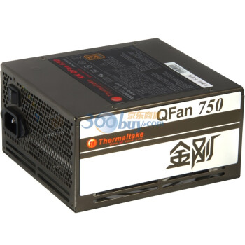 TT 金刚Qfan750 电源（额定650W 主动PFC 极静音14公分双滚珠风扇）