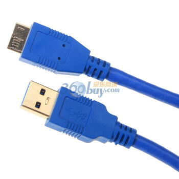 山泽（SAMZHE）镀金版 USB3.0 AM/MICRO传输线 2米