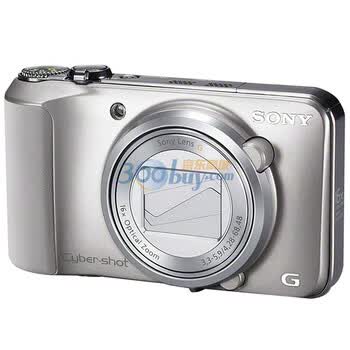 索尼（SONY） DSC-HX10 数码相机 银色（1820万像素 3寸屏 16倍光变 24mm广角）