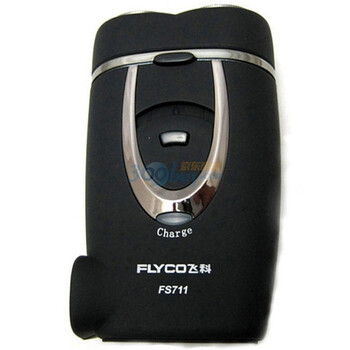 飞科（FLYCO） FS711 两刀头 旋转式剃须刀（黑色）