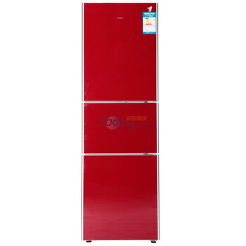 海尔（Haier）BCD-216SCM 216升冰箱 酒红色