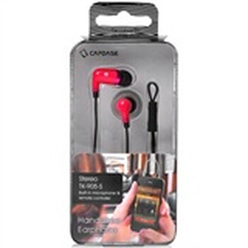 卡登仕（CAPDASE）iphone4s 线控入耳式耳机（粉红色） 适用于苹果iphone4/4s