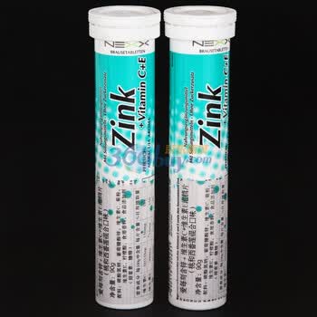 Nexx爱每刻含锌+维C+维E泡腾片(桃和西番莲混合口味)90g*2