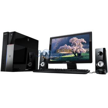 清华同方（TongFang）真爱V7860-B001台式电脑（G620 2G 500G 2G独显GT420 DVD 有线键鼠）