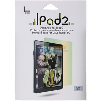 罗凡尼（Luofanni）顶级AGAR保护膜 透明系列 适用于苹果ipad2 /ipad3