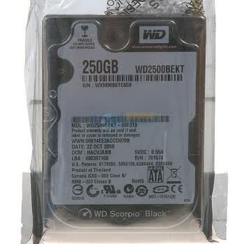 �������ݣ�Western Digital���ڰ�250G WD2500BEKT 7200ת16M SATAII��װ�ʼǱ�Ӳ�� �����ʱ���