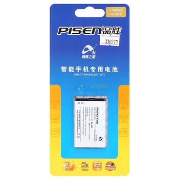 品胜(pisen)BL-5CT电池 适用于诺基亚3720C/5220XM/6303C/6303i/6730C/C3-01/C5-00/C6-01