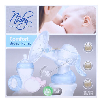 Nuby努比手动吸乳器礼盒组
