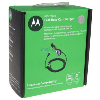 摩托罗拉（Motorola）P513 原装车充 适用于摩托罗拉V8/V9/A1210/A1600/A1680/XT300/XT301/XT316/XT502等