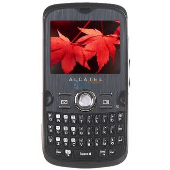 阿尔卡特 OT-800水晶版 GSM手机（黑色）