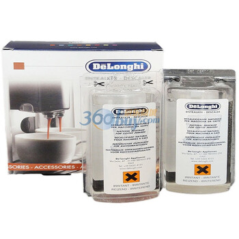 意大利德龙(Delonghi)全自动咖啡机清洗剂5513214841（100ML*2瓶）