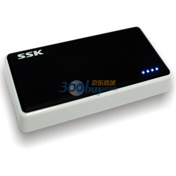 飚王（SSK）SRBC500 2200mAh风云移动电源（黑色）