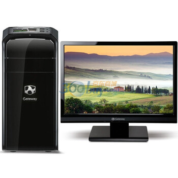 Gateway DX4850_P-002C台式电脑（双核G620 2G 500G 1G独显 DVD 读卡器 键鼠 Linux ）