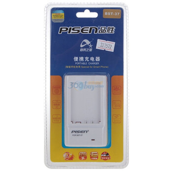 品胜（PISEN）BST-37充电器 适用索尼爱立信电池型号：BST-37 适用于索爱机型：D750/J100/J110/J120等机型