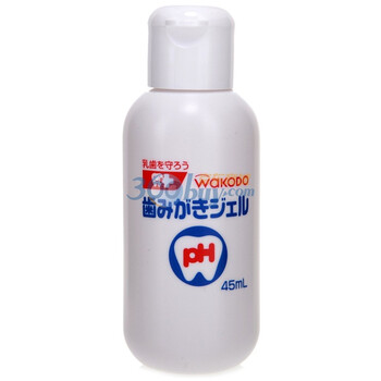和光堂绿茶精华啫喱状护理牙膏45ml BK93