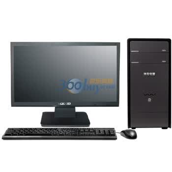 神舟（HASEE）新梦T3000 D6 台式机电脑（E3500 4G 500G G405 1G独显 DVD)