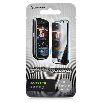 卡登仕（CAPDASE）HTC A310E 屏幕保护膜 高清膜 适用于HTC A310E
