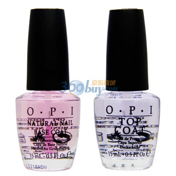 OPI限量美甲套装（底油T10+亮油T30 ） 15ml*2